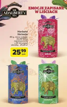 Carrefour Herbata liściasta Sir Adalbert's 80g oferta