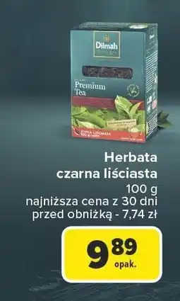 Carrefour Herbata czarna liściasta Dilmah 100g oferta