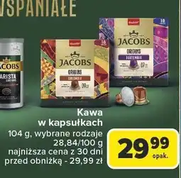 Carrefour Kawa w kapsułkach JACOBS 104g oferta