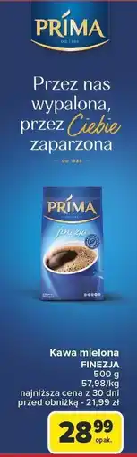 Carrefour Kawa mielona PRIMA FINEZJA 500g oferta