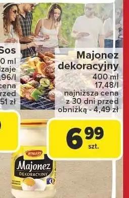 Carrefour Majonez dekoracyjny WINIARY 400ml oferta
