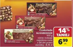 Carrefour Czekolada NUSSBEISSER 100g oferta