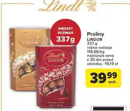 Carrefour Praliny LINDOR 337g LINDT oferta