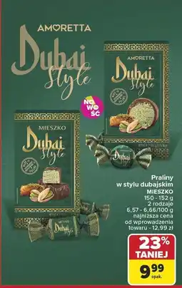Carrefour Praliny w stylu dubajskim MIESZKO 150-152g 2 rodzaje oferta