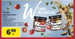 Carrefour Pasta WAWRZYNIEC 180g różne rodzaje oferta