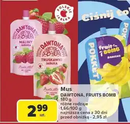 Carrefour Mus DAWTONA, FRUITS BOMB 180g oferta
