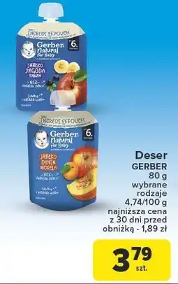 Carrefour Deser GERBER 80g oferta