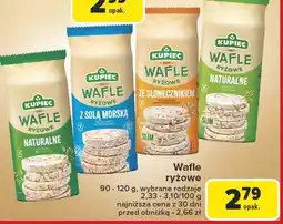 Carrefour Wafle ryżowe Kupiec 90g oferta
