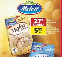 Carrefour Mąka owsiana Melvit 1kg oferta