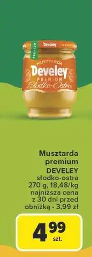 Carrefour Musztarda premium Develey 270g oferta