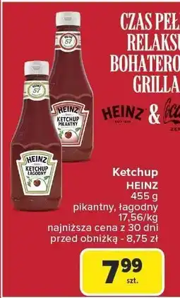 Carrefour Ketchup HEINZ 455g oferta