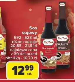 Carrefour Sos sojowy TAO TAO 592-623ml oferta