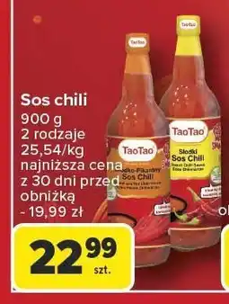 Carrefour Sos chili TAO TAO 900g oferta