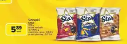 Carrefour Chrupki Star różne rodzaje 125g oferta
