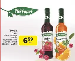 Carrefour Syrop Herbapol 0.42l oferta