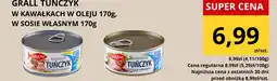 Supeco Tuńczyk Grall w kawałkach w sosie własnym 170g oferta