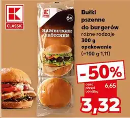 Kaufland Bułki pszenne do burgerów oferta