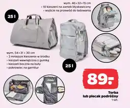 Netto Torba lub plecak podróżny oferta