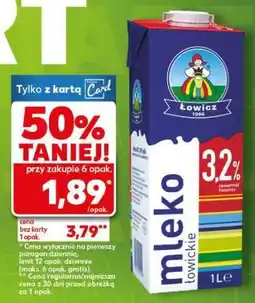 Kaufland Mleko lowickie oferta