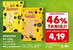 Kaufland SERENADA Ser żółty oferta