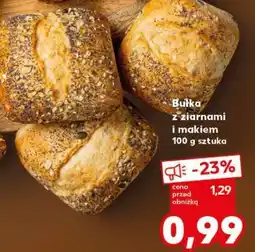 Kaufland Bułka z ziarnami i makiem oferta