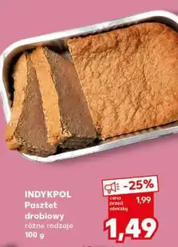 Kaufland INDYKPOL Pasztet drobiowy różne rodzaje 100 g oferta