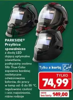 Kaufland PARKSIDE Przyłbica spawalnicza oferta