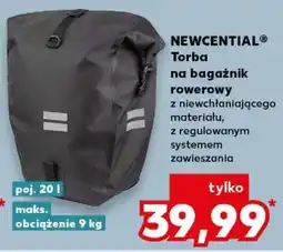 Kaufland NEWCENTIAL Torba na bagażnik rowerowy oferta