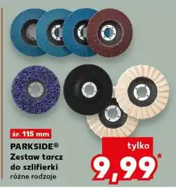 Kaufland PARKSIDE Zestaw tarcz do szlifierki oferta