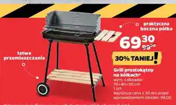 Netto Grill prostokątny na kółkach oferta