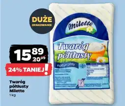 Netto Twaróg półtłusty Miletto oferta