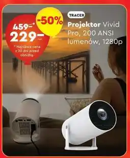 Biedronka Projektor Vivid Pro, 200 ANSI lumenów, 1280p oferta