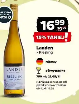 Netto Landen Riesling oferta