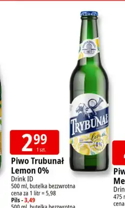 E.Leclerc Piwo Trubunał Lemon 0% oferta
