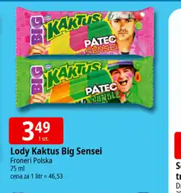 E.Leclerc Lody Kaktus Big Sensei oferta