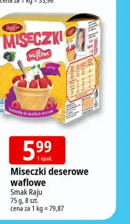 E.Leclerc Miseczki deserowe waflone Smak Raju oferta