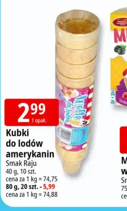 E.Leclerc Kubki do lodów amerykanin Smak Raju oferta