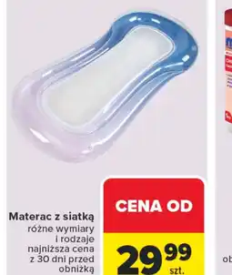 Carrefour Materac z siatką oferta