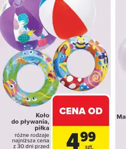 Carrefour Koło do pływania, piłka oferta