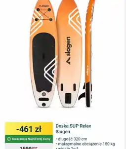 ERLI Deska SUP Relax Slogen oferta
