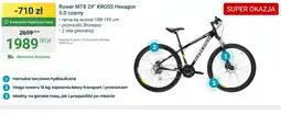 ERLI Rower MTB 29" KROSS Hexagon 5.0 oferta