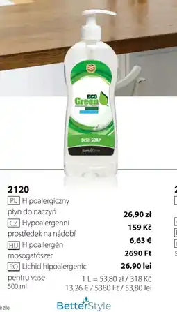 BetterStyle Płyn do naczyń ECO Green oferta