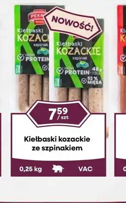 Dantex Kiełbaski kozackie ze szpinakiem oferta