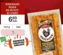 Dantex Kiełbaski białe na ruszt w curry Grillove oferta