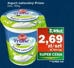 Społem Jogurt naturalny Zott oferta