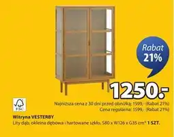 JYSK Witryna Dębowa oferta