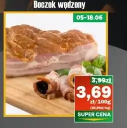 Społem Boczek wędzony Super bock oferta