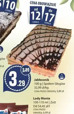 Społem Jabłecznik Monte oferta
