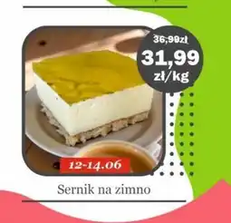 Społem Sernik na zimno oferta