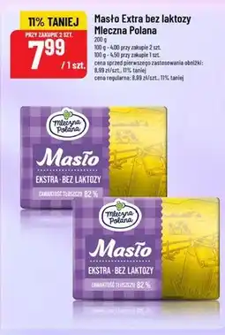 Polomarket Masło bez laktozy Mleczna Polana oferta